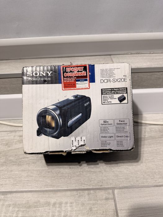 Sony dcr-sx20e видеокамера