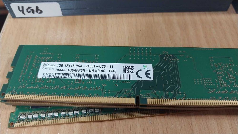 Оперативная память для ПК DDR4 8Gb 4Gb