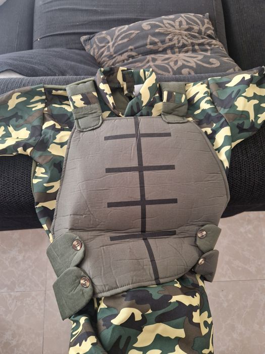 Disfarce crianca Militar