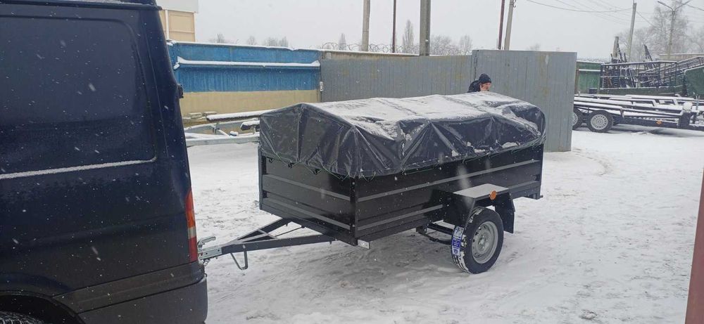 прицепы с Завода на прямую, доставка.Тент с ПВХ (в подарок)