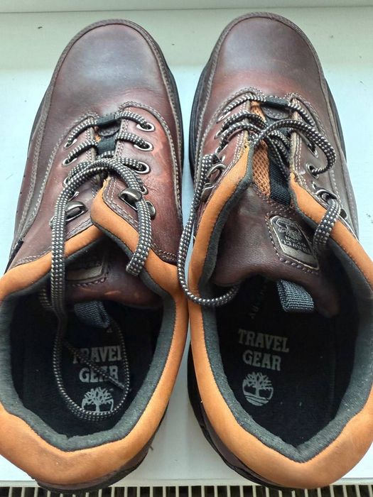 Туфлі Timberland Travel gear чоловічі з натуральної шкіри розмір 9,5