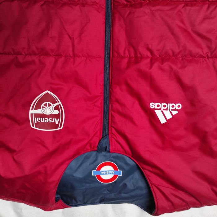 adidas kamizelka /bezrękawnik dwustronny   afc x tfl PD V Arsenal