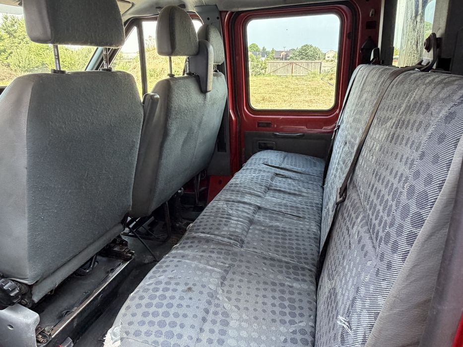 Ford transit brygadowka wywrot 7 osobowy