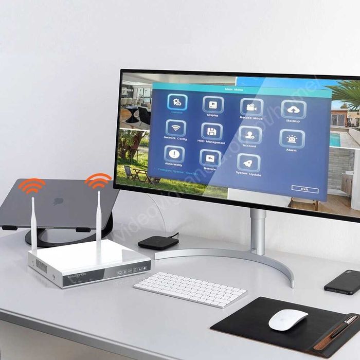 Conjunto ‼️ 4 Câmaras ‼️ Tuya/Smart Life ‼️ FullHD ‼️ S/Fios ‼️ WiFi