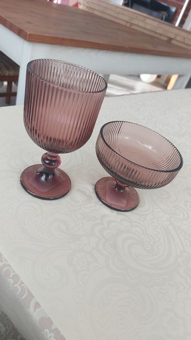 Szklanka/kieliszek i pucharki 6szt