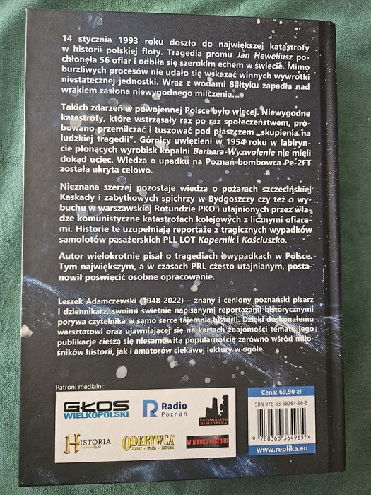 Heweliusz i inne przemilczane katastrofy  Leszek Adamczewski