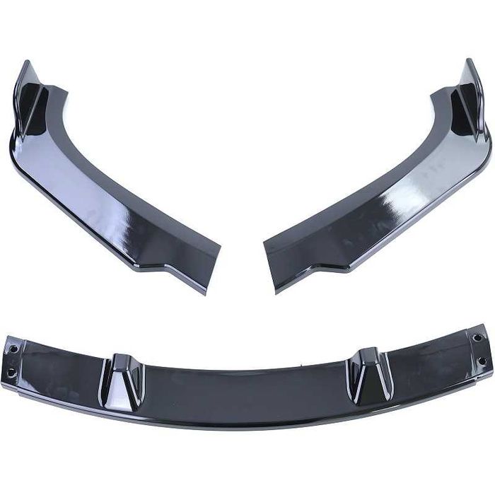Acrescente Frontal BMW Série 3 E90/E91 LCI Preto Brilhante