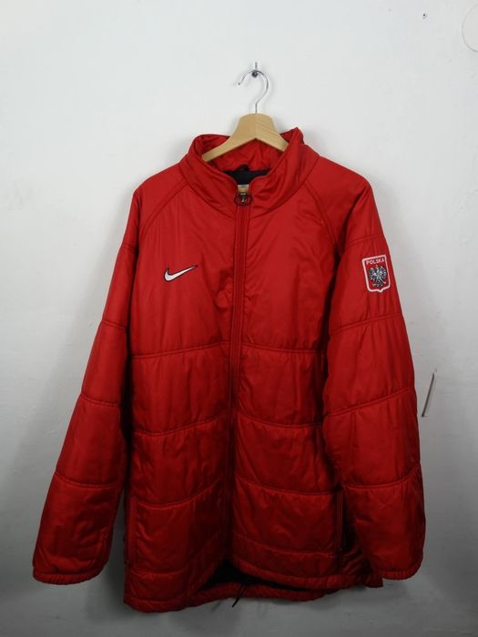 Kurtka piłkarska reprezentacji Polski 1998/99 Nike Bench Coat