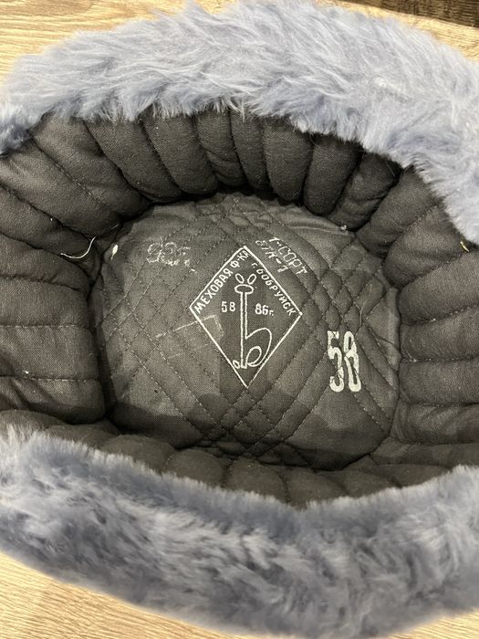 Шапка нова офіцерська, натуральна «совдепівська», радянська