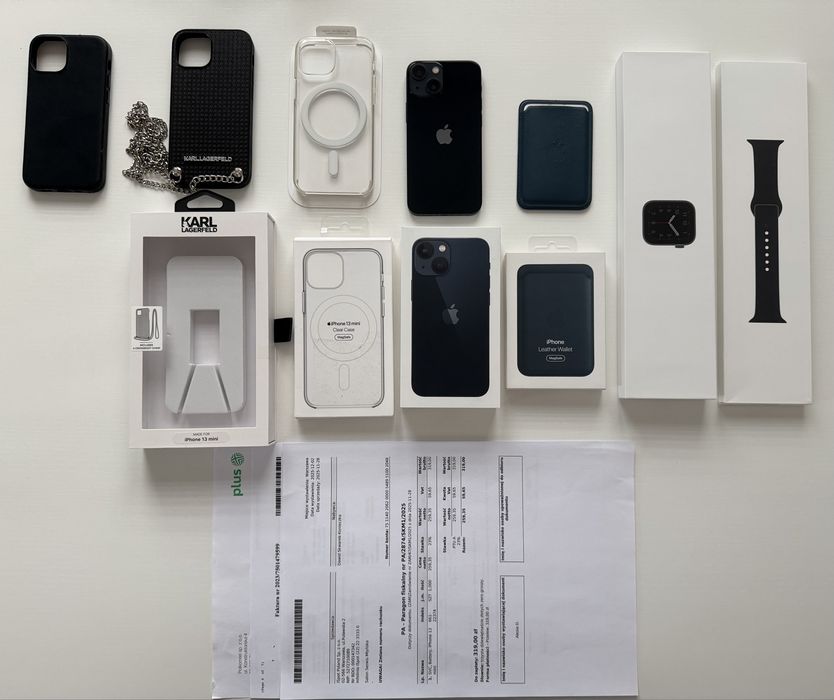 iPhone 13 mini po wymianie baterii na nową + GRATISY