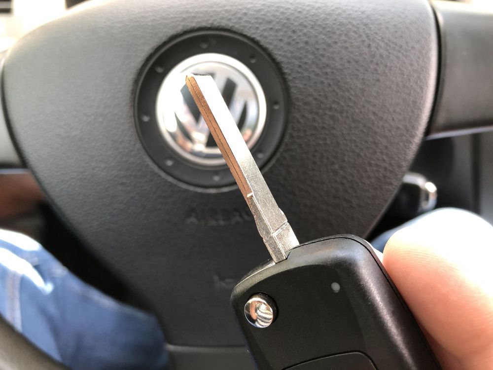 Новий викидний ключ Volkswagen, Skoda, Seat, выкидной корпус ключа mk6 ...