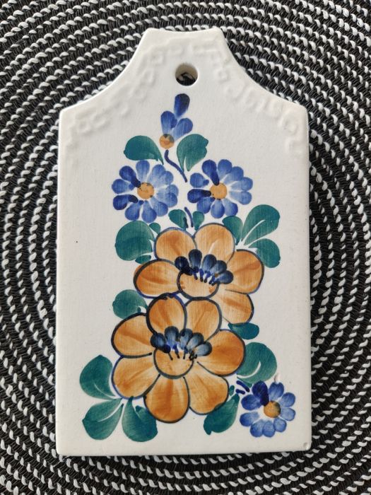 Deska fajansowa Vintage sygnowana