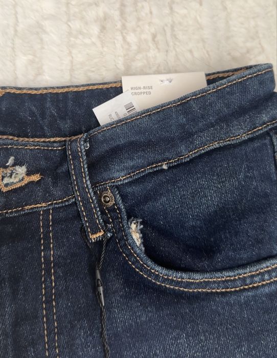 Темно-сині джинси zara