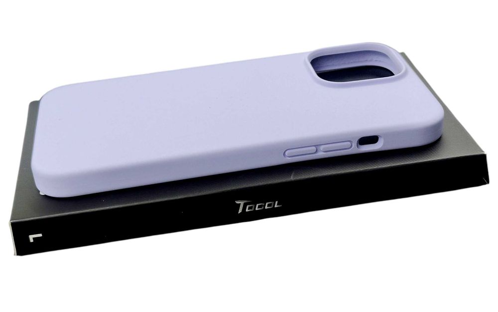 TOCOL Etui fioletowe Iphone 13 pro MAX 6.1" + dodatki