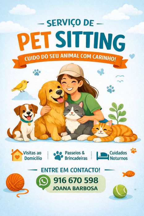 Passeios e Petsitting - Oeiras