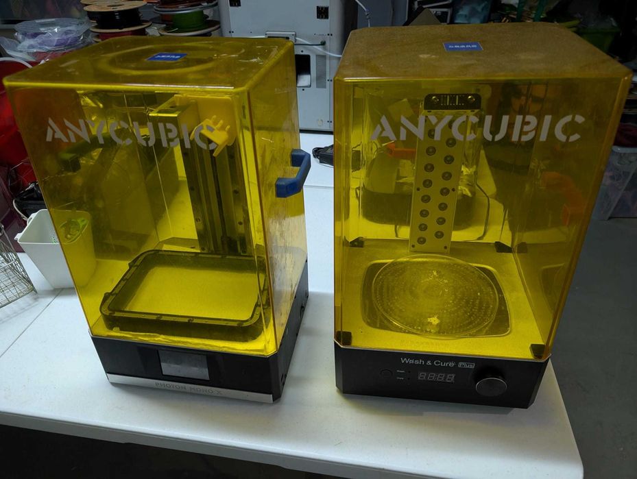 Lote impressão 3D: Bambu Lab X1 Carbon + AMS, Photon Mono X e mais