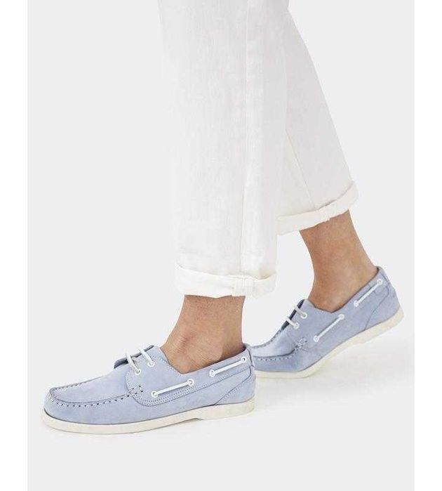 кожаные топсайдеры Crew Clothing Company / 39р