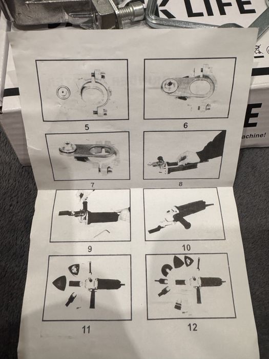 Adapter do szlifierki kątowej  M10-> multitool