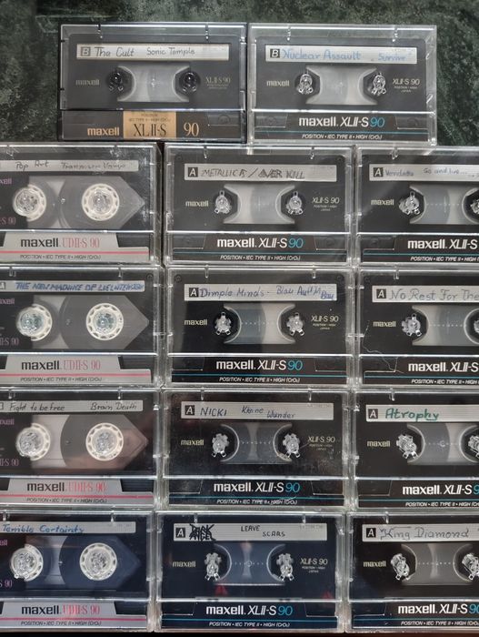 Аудіокасети Maxell XL 2 S 90, UD 2 S 90