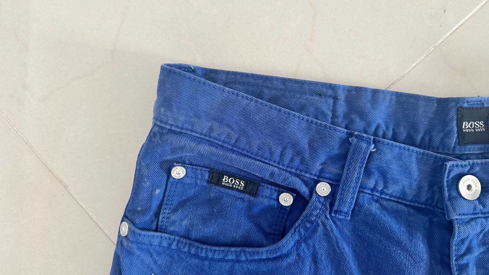 Hugo Boss 35/36 Spodnie Piękne na Wysokiego