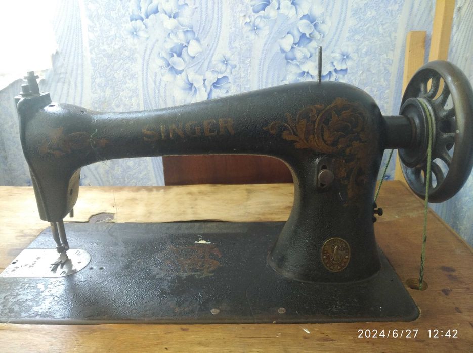 Машина швейная SINGER антикварная начала прошлого века
