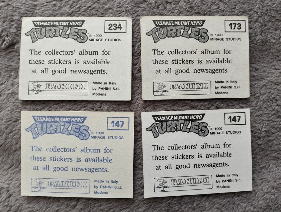 Наклейки Turtles Panini