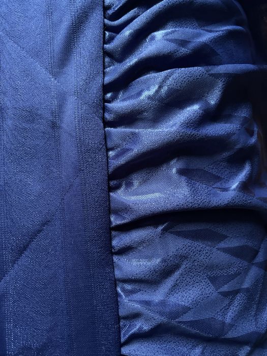 Narzuta na łóżko, kolor granatowy