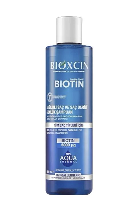 Шампунь Bioxcın Biotin для чутливої шкіри для росту волосся