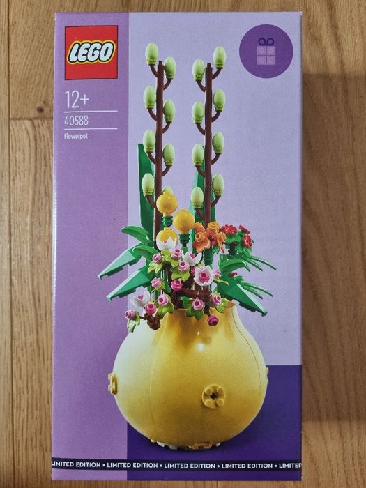 Nowe klocki lego edycja limitowana doniczka 40588