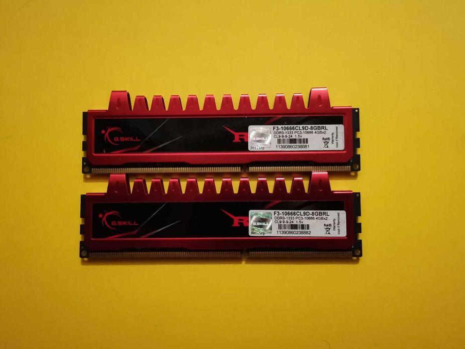 DDR3 8GB G.SkiLL RipJaws 10600 -Komputer
