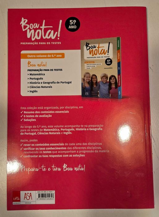 Livros Preparar os Testes 5º Ano