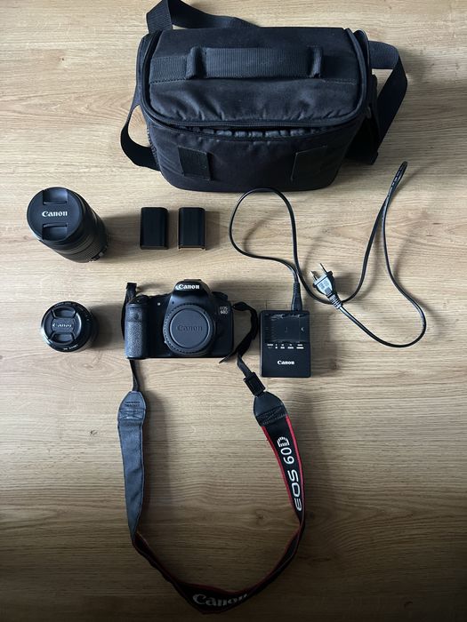 Canon Eos 60d - pełny komplet