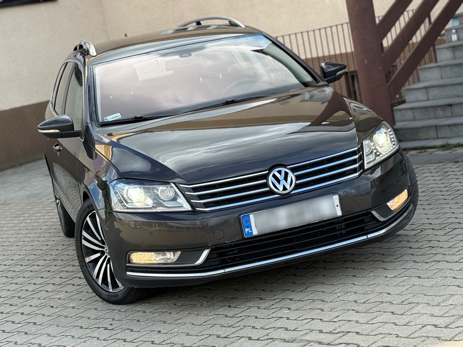 VW Passat B7 2011r. 2.0 Turbo 211KM 6 Biegów Salon PL 2wł. BiXenon LED Navi Kamera Alu 17 KeylessGo !