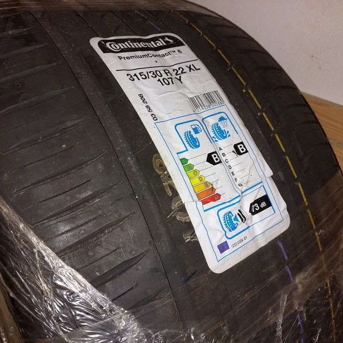 Pneu CONTINENTAL premiumcontact 6 315/30 R22 107 Y * XL