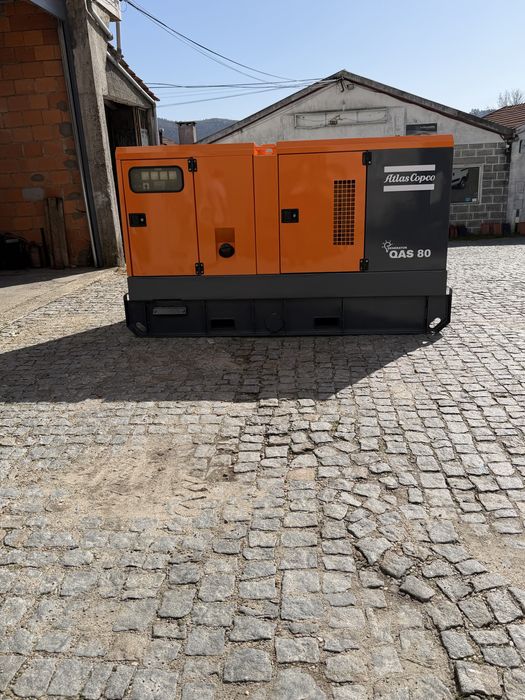 Gerador atlas copco qas80