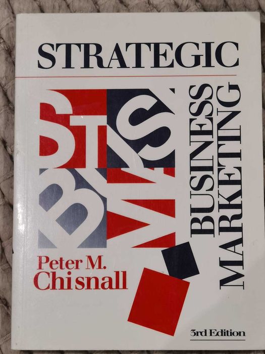 Livro de "Strategic Business Marketing" de Peter Chisnall