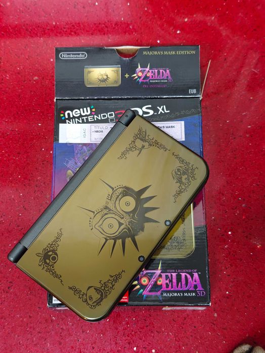 Nintendo New 3DS - Legend Of Zelda Majora's Mask Edição Limitada