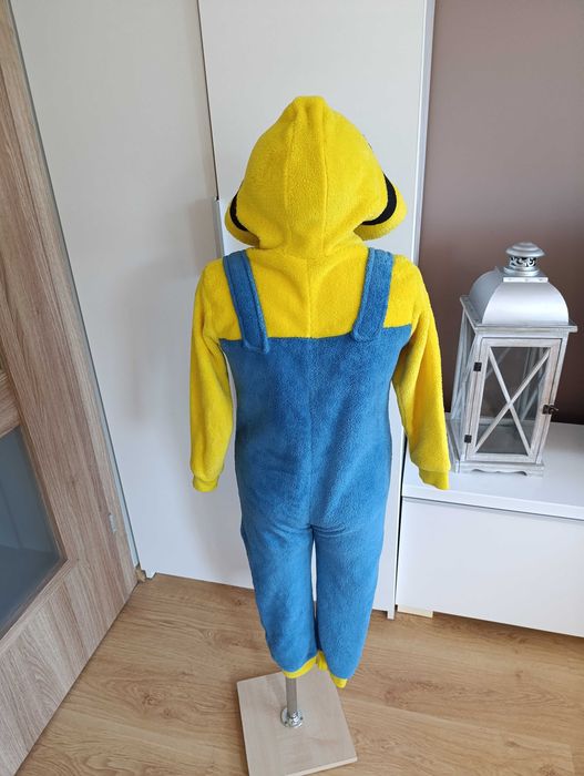 Strój karnawałowy MINIONKA MINIONEK przebranie kostium bajka 116/122  (315)