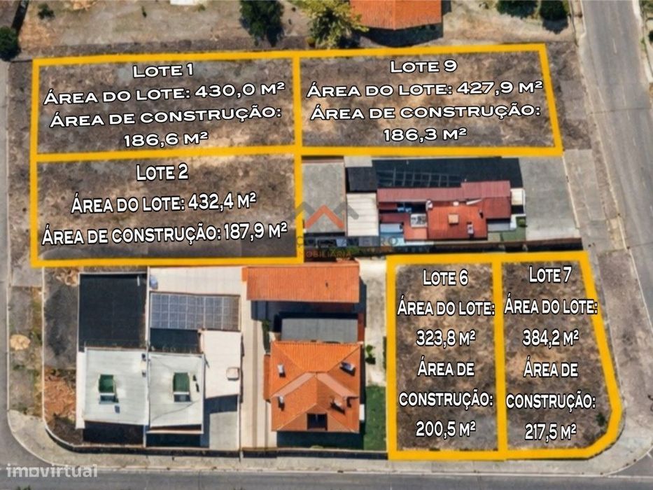 Lotes de terreno para construção de moradias unifamiliares em Sanga...