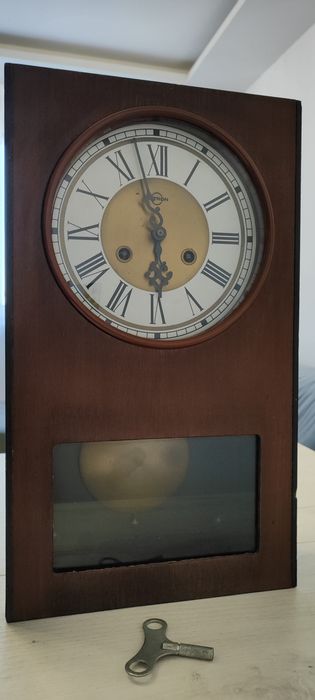 Zegar ścienny nakręcany Metron Antyk