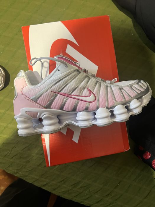 Кросівки  Nike Shox TL Metallic Platinum Pink Foam ,40 розмір