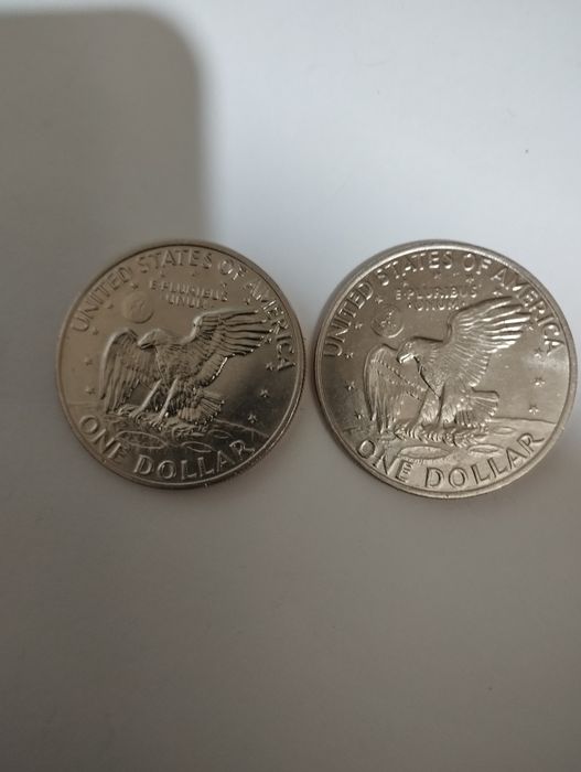 Moedas de 1 Dollar 1972  Estados Unidos da América