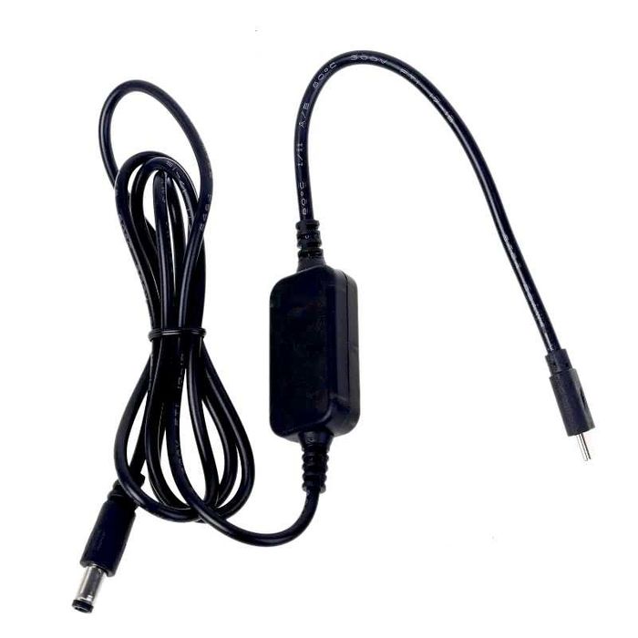 Кабель  живлення ноутбука від повербанку, автомобільної зарядки