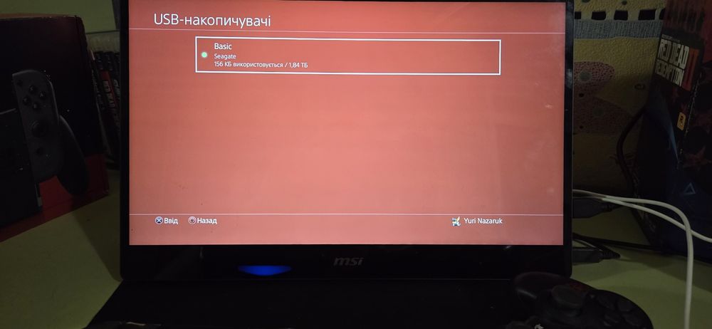 Sony PlayStation 4 Pro 1 TB+зовнішній HDD 2 TB