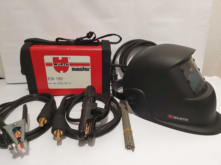 Spawarka inwertorowa WURTH MASTER ESI-150 Super stan+maska +elektrody