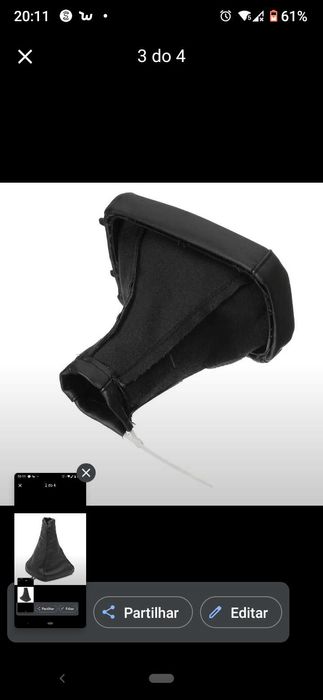 Fole para manete de velocidades Opel Astra e Zafira