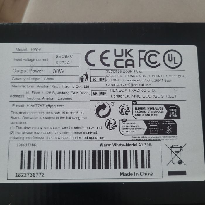 Lampa zewnętrzna LED 30W