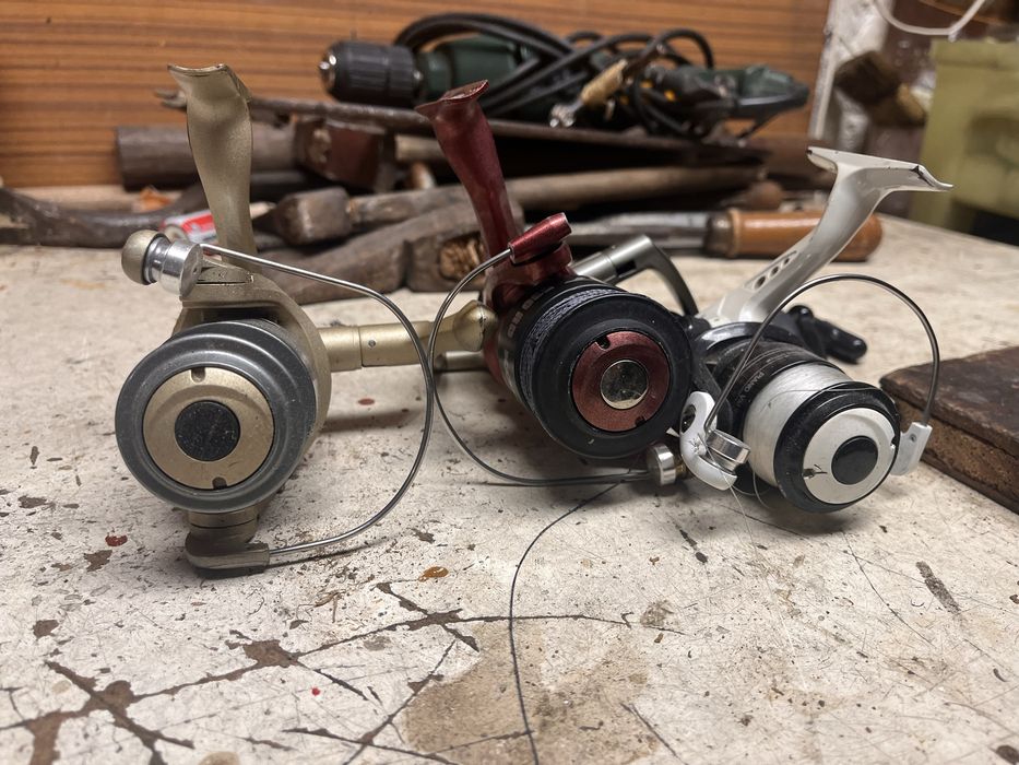 3 kołowrotki konger, jaxon