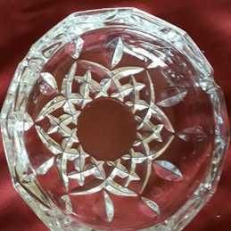 Cinzeiro em vidro, tipo cristal d'Arques