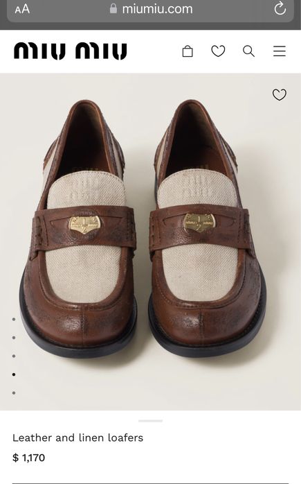 Miu miu  лофери нова колекція